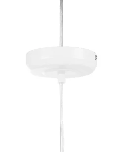 Beliani Riippuvalaisin Metalli Valkoinen Rewa Cheap