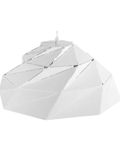 Beliani Riippuvalaisin Metalli Valkoinen Rubicon Fashion