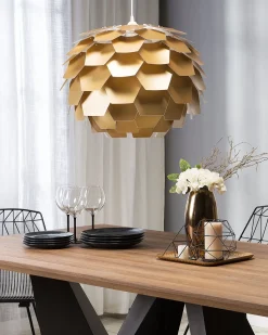 Beliani Riippuvalaisin Muovi Iso Kulta Segre New