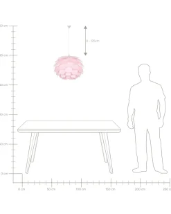 Beliani Riippuvalaisin Muovi Iso Vaaleanpunainen Segre Best Sale