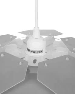 Beliani Riippuvalaisin Muovi Pieni Harmaa Segre Discount