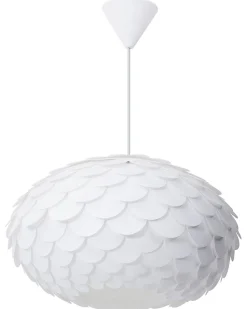 Beliani Riippuvalaisin Muovi Valkoinen Erges Best Sale