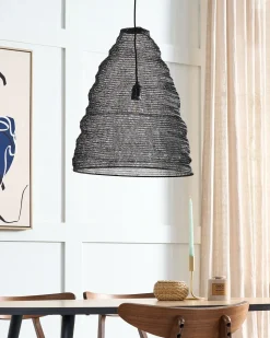 Beliani Riippuvalaisin Rauta Musta Parbati Best Sale