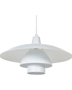 Beliani Riippuvalaisin Rauta Valkoinen Deel Store