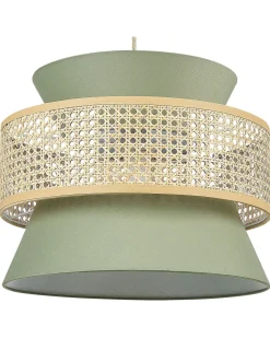 Beliani Riippuvalaisin Vaaleanvihrea/Luonnonvari Luyano New