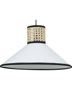 Beliani Riippuvalaisin Valkoinen/Luonnonvari Mantua Clearance