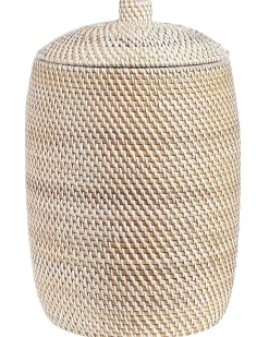 Beliani Rottinkikori Luonnonvari 30 Cm Gadis Cheap