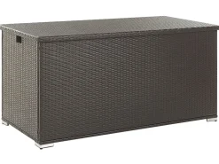 Beliani Rottinkinen Säilytyslaatikko Ruskea 770L Modena Cheap