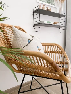 Beliani Rottinkituoli Luonnonvari Canora Best