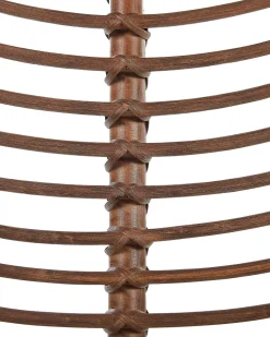 Beliani Rottinkituoli Ruskea Canora Cheap