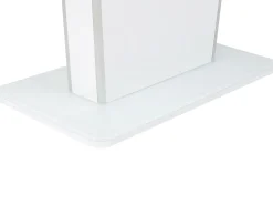 Beliani Ruokapoyta Jatkettava Valkoinen 160/200 X 90 Cm Sunds Best Sale