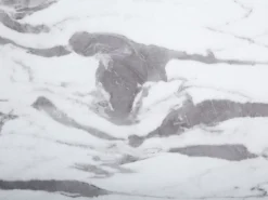 Beliani Ruokapoyta Marmorikuvio Valkoinen/Musta 110 Cm Mosby Sale