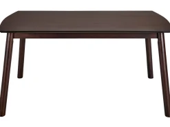 Beliani Ruokapoyta Tumma Puu 150 X 90 Cm Elba Discount