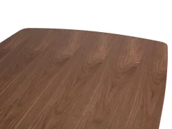 Beliani Ruokapoyta Tumma Puu 150 X 90 Cm Iris Fashion