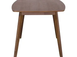 Beliani Ruokapoyta Tumma Puu 150 X 90 Cm Iris Fashion