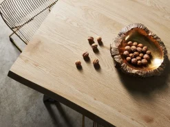 Beliani Ruokapoyta Vaalea Puu/Musta 180 X 90 Cm Graham Cheap