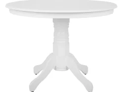 Beliani Ruokapoyta Valkoinen 100 Cm Akron Store