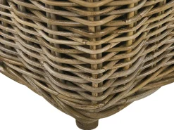 Beliani Ruskea 4-Istuttava Rottinkinen Puutarhakalustesetti Maros/Olbia Online