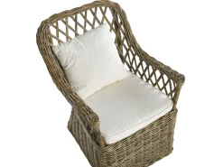 Beliani Ruskea 4-Istuttava Rottinkinen Puutarhakalustesetti Maros/Olbia Online