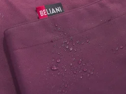 Beliani Sakkituoli Kangas Purppura 140 X 180 Cm Fuzzy New