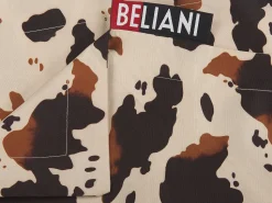 Beliani Sakkituoli Nailon Beige/Ruskea 140 X 180 Cm Fuzzy Clearance