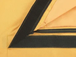 Beliani Sakkituoli Nailon Keltainen 180 X 230 Cm Fuzzy Hot