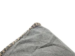 Beliani Sakkituoli Selkanojalla Kangas Vaaleanharmaa Drop Best