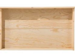 Beliani Sangynaluslaatikko Manty Vaalea Puu 2 Kpl Rumilly Hot