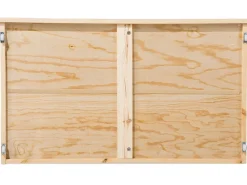 Beliani Sangynaluslaatikko Manty Vaalea Puu 2 Kpl Rumilly Hot