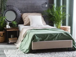 Beliani Sanky Kangas Beige 90 X 200 Cm Roanne Shop