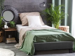 Beliani Sanky Kangas Harmaa 90 X 200 Cm Roanne Store