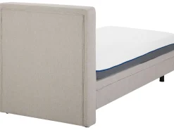 Beliani Sanky Kangas Sahkosaadettava Beige 90 X 200 Cm Duke Outlet