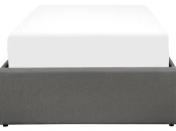 Beliani Sanky Kangas Säilytystila Tummanharmaa 90 X 200 Cm Dinan Hot