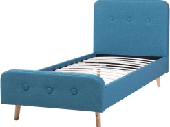 Beliani Sanky Kangas Tummansininen 90 X 200 Cm Rennes Sale