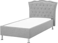 Beliani Sanky Kangas Vaaleanharmaa 90 X 200 Cm Metz Fashion