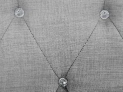 Beliani Sanky Kangas Vaaleanharmaa 90 X 200 Cm Metz Fashion