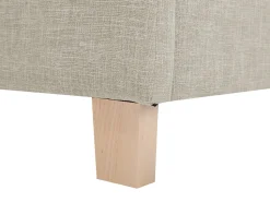 Beliani Sanky Kangas Vaaleanharmaa 90 X 200 Cm Sennez Cheap