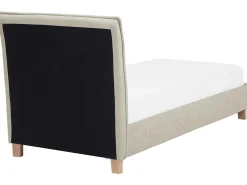 Beliani Sanky Kangas Vaaleanharmaa 90 X 200 Cm Sennez Cheap