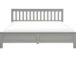 Beliani Sanky Puu Harmaa 180 X 200 Cm Mayenne Hot