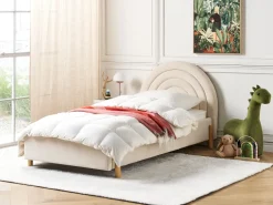 Beliani Sanky Sametti Beige 90 X 200 Cm Anet Outlet