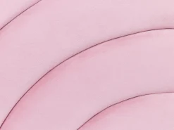 Beliani Sanky Sametti Säilytystila Vaaleanpunainen 90 X 200 Cm Anet Best