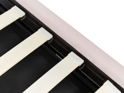 Beliani Sanky Sametti Säilytystila Pastellipinkki 90 X 200 Cm Metz Shop