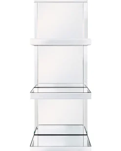 Beliani Seinahylly Peililasi 3 Hyllya Hopea Gaona Store