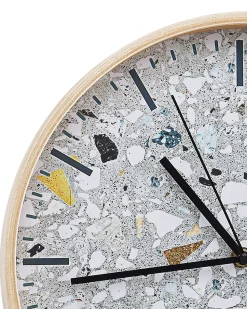 Beliani Seinakello Vaaleanharmaa 31 Cm Gordola Sale