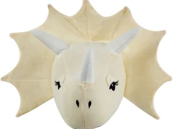 Beliani Seinakoriste Dinosaurus Beige 37 X 29 Cm Rexx Store