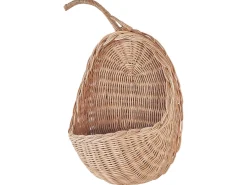 Beliani Seinakoriste Omena Rottinki Luonnonvari 40 X 24 Cm Makonde Online