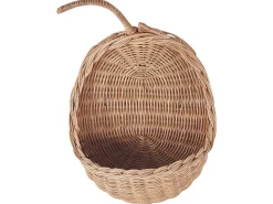 Beliani Seinakoriste Omena Rottinki Luonnonvari 40 X 24 Cm Makonde Online