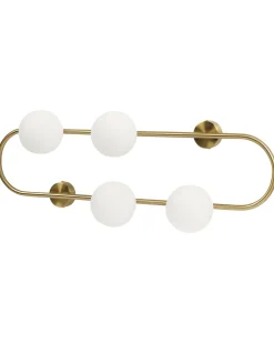 Beliani Seinavalaisin 4 Polttimoa Rauta Kulta Yango Store