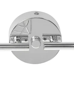 Beliani Seinavalaisin 4 Polttimoa Metalli Hopea Erma Sale