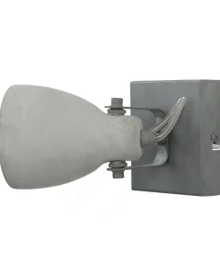 Beliani Seinavalaisin Betoni Vaaleanharmaa 2 Kpl Mistago Best